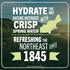 12 Pack- 25 oz Poland Spring Maine Spring Water Aluminum Bottle Crisp, Still Bottled Water with Naturally Occurring