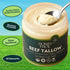 32 oz (2 16 oz) Boxed Halal Grass-Fed Beef Tallow Total x Traditional Cooking Oil for High-Heat Frying, Searing