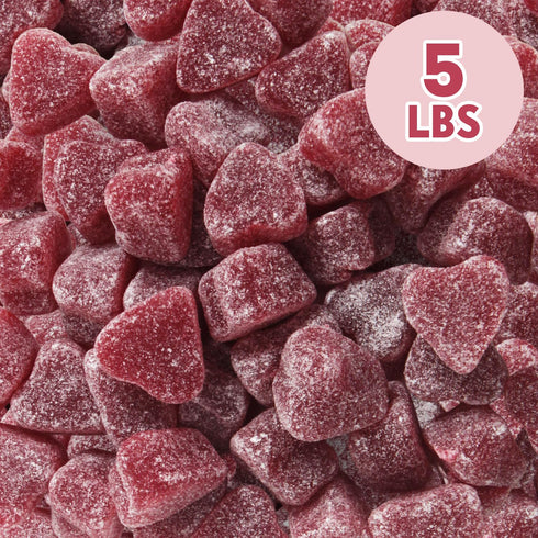Gummy 5lb Pack Gummy Valentine Cinnamon Jelly Hearts Candy, of Valentine's Day Candy Bulk, Ideal Valentines Day Candy
