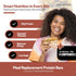 15g 20 (7ct) WonderSlim Meal Replacement Protein Bar, Cinnamon, Protein, Vitamins & Minerals, Gluten Free