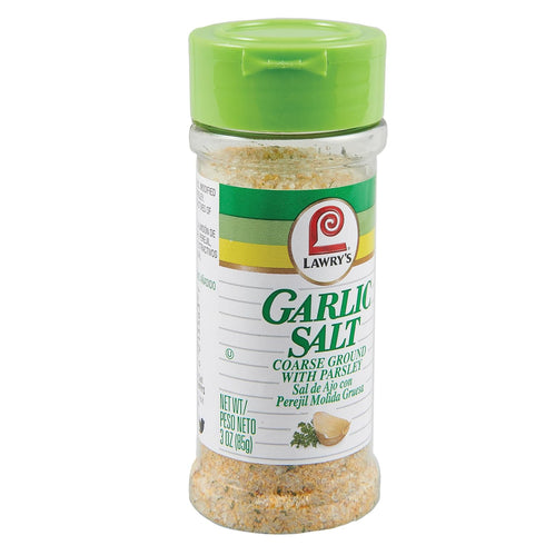 Lawry's Coarse Ground Garlic Salt with Parsley, 3 oz