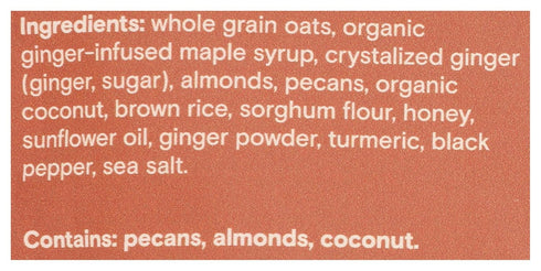 Tom's Perfect 10 10 , Ginger Zing Granola, Ounce