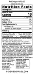 16 Oz (Pack 12) Reign Inferno Red Dragon, Thermogenic Fuel, Fitness and Performance Drink, Fl