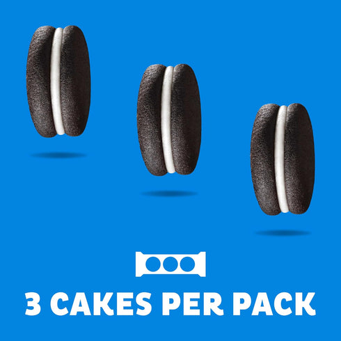 8-3.03 oz Packs OREO Cakesters Soft Snack Cakes, Snack