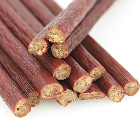 7" 1885 2.5 lbs.) Weaver's Smoked Meats Meat Sticks- Established in (Mild Beef