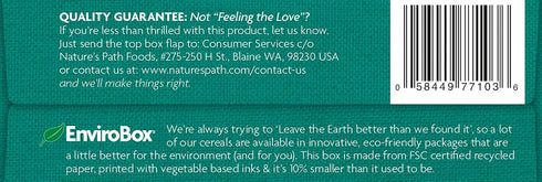 10.60-Ounce Nature's Path Organic Smart Bran Cereal, Box