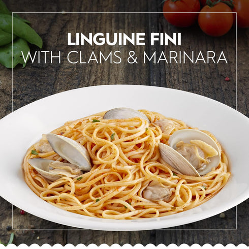 16 oz. (Pack 20) Barilla Linguine Fini Pasta, Box of - Non-GMO, Food Groceries, Pantry Staples, Made with Durum Wheat