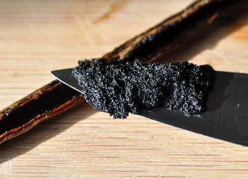 1 oz Costa Rican Vanilla Beans Whole Grade A Vanilla Pods for Homemade Vanilla Extract, Baking, Ice Cream, Flavoring