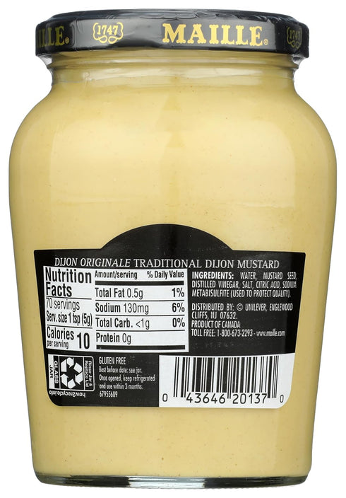 13.4 oz Maille Mustard Dijon Originale