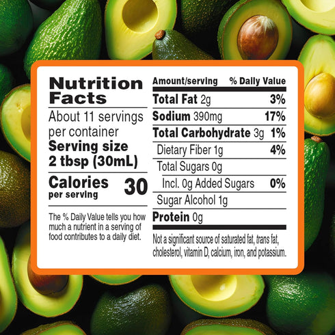 11.5 Skinnygirl Sugar Free Gluten Free Avocado Oil Salad Dressing, Creamy Caesar, Ounce