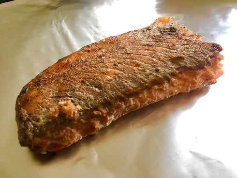 Burnt Sacrifice (3.5 OZ 3 Northwest Salmon Gourmet BBQ Spice Rub Seasoning, Makes Smoked Salmon Bag Makes Pounds) Fish