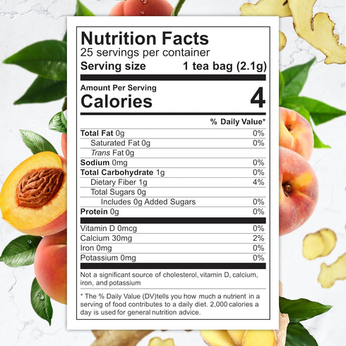 SIimming 25 l0ss Total Tea Detox Tea Caffeine Free - Day Detox - Weight for women with Chamomile, Hibiscus Tea & Ginger