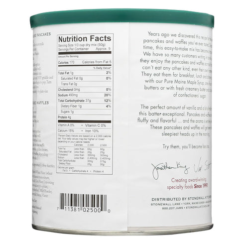 16 OZ STONEWALL KITCHENS Pancake/Waffle Mix