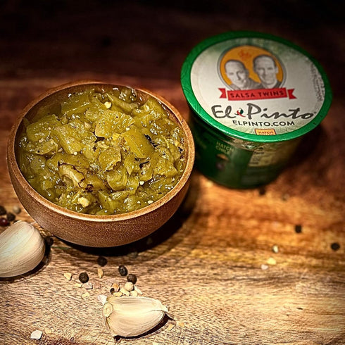 4 (Pack 12) El Pinto Chopped Green Chile Medium Ounce