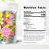 Gummies 1 (0.5 LB) Bubs Swedish Candy Mix - Big Ovals, Skulls, and More - Sweet and Sour Swedish - Pound of Godis From