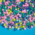 Decorating,130g/4.58oz, Summer Mermaid Sprinkles, Edible Pearl Sprinkle for Cake Blue Green Purple Pearls Mix Baking