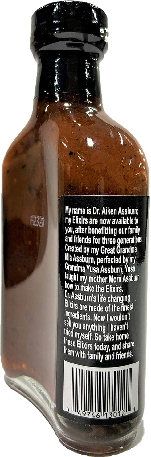 5.7 oz Dr. Assburn's Fire Roasted Habanero Pepper Sauce