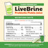 39 oz 2pk 26 Olive My Pickle Probiotic Pickle Juice | Olive Juice Live Brine Kosher Dill Pickle Juice Shots