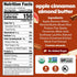 4.22 oz (Pack 12) Noka Superfood Fruit Smoothie Pouches, Organic Applesauce Pouches with Apple, Cinnamon & Almond