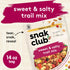 14 oz Snak Club Sweet and Salty Trail Mix with Peanuts, Butter Toffee Peanuts, Chocolatey Candies, Toasted Corn, Honey