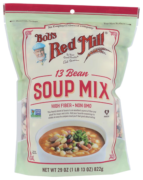13 29oz (Pack 1) Bob's Red Mill Bean Soup Mix, of - Non GMO, Vegan, Kosher