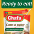 8 oz, Pack 3 Chata Authentic Mexican Carne Al Pastor, Seasoned Pork