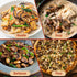 5 5oz(140g) kinds Dried Mixed Wild Mushrooms for Cooking, Dehydrated Mushrooms Including Porcini Shiitake Oyster
