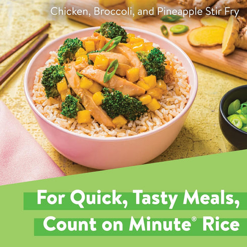 14-Ounce Minute Brown Rice, Instant Brown Rice for Quick Meals, Box