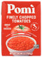 Pomi Finely Chopped Tomatoes, 100% Fresh Italian Tomatoes, Kosher, Gluten Free & Non-GMO,