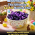 1 lb. Easter Dark Chocolate Eggs, Bulk Easter Candy Bag, Individually Wrapped Chocolate Eggs Perfect for Easter