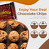 Lieber’s Vegan Semi-Sweet Real Chocolate Chips, 9 oz, Gluten Free, Dairy Free, Low Calorie for Baking