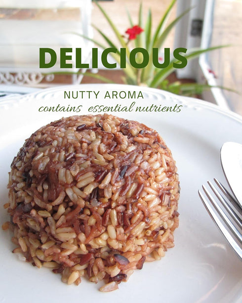 3 2 LB (Pack 2) Organic Mixed Rice - Kinds of Thai Rice Medley: Brown Jasmine, Black Jasmine Riceberry, and Red Jasmine
