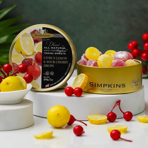 Simpkins Citrus Lemon & Sour Cherry, 200g