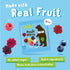 0.7oz (1 Count) BEAR Fruit Snack Minis Bite-Sized Snacks For Kids - Gluten Free, Vegan, Non-GMO - Raspberry/Blueberry