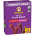 Annie's Organic Fruit Rope Variety Pack, Strawberry and Mixed Berry, Made With