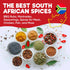 Set 6 Seasoning Spice Piece Variety Roberstons Collection from South Africa, BBQ Rubs, Marinades, Seasonings