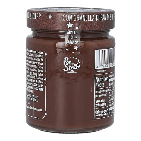 Pack 2 Mulino Bianco Pan Di Stelle Cookies of Glass Bottle