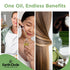 (32 Earth Circle Organics Premium Ultra Pure Extra Virgin Organic Coconut Oil, Cold Pressed, Baking, Smoothies, Skin