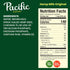32 oz (Pack 4) Pacific Foods Original Hemp Milk, Plant Based Milk, Carton