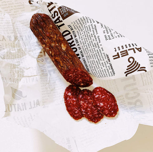 pack 2 Wagyu Dry Beef Uncured Salami, Mild Blend of Spices