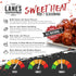 2 Lbs Lane's Sweet Heat Rub Seasoning, All-Natural BBQ Brisket Rub Goes Well with Butt Rub Seasoning, No MSG Brisket