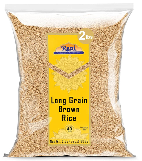 Rani Long Grain Brown Rice 32oz (2lbs) 908g ~ All Natural |