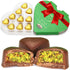 10 Pack Heart-Shaped Dubai Chocolate Pcs Pistachio for Mother`s Day or Every Occasion, Luxurious Pistachio Chocolate