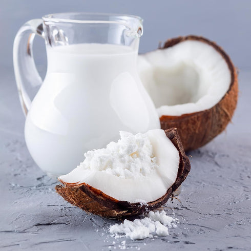 (1.6 GranAroma Coconut Milk Powder, Creamy & Flavorful, Beverages & Curries, Versatile Powder Ounce)