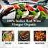 100% 16.9 oz Ponti Italian Red Wine Vinegar for Cooking - Organic Red Wine Vinegar with Balanced Acidity & Harmonious