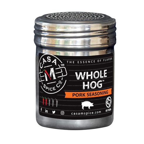 Casa M Spice Co Whole Hog Pork Seasoning Very Low Sodium Low