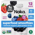 Noka Superfood Fruit Smoothie Pouches with Immune Support, Super Berry, Healthy Snacks