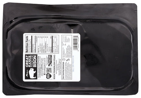 Great Range Bison 12 OZ Bison Tenderloin