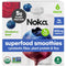 Noka Superfood Fruit Smoothie Pouches, Blueberry Beet, Healthy Snacks with Flax Seed,