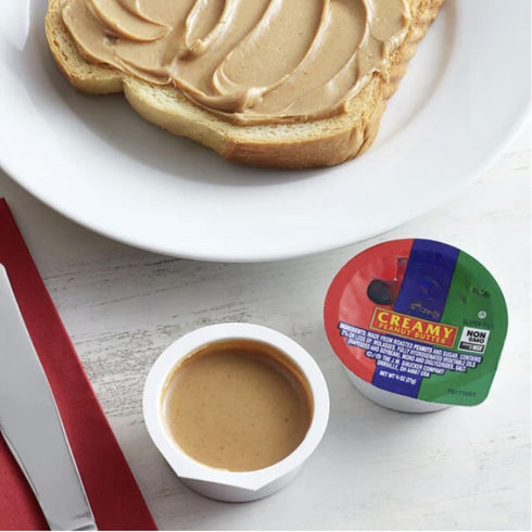 Vallary 20 Count 3/4 oz Creamy Peanut Butter Snacks: of Convenient Portions for On-the-Go Deliciousness Perfect